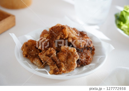 豚肉竜田揚げ 豚肉竜田揚げ 127772938