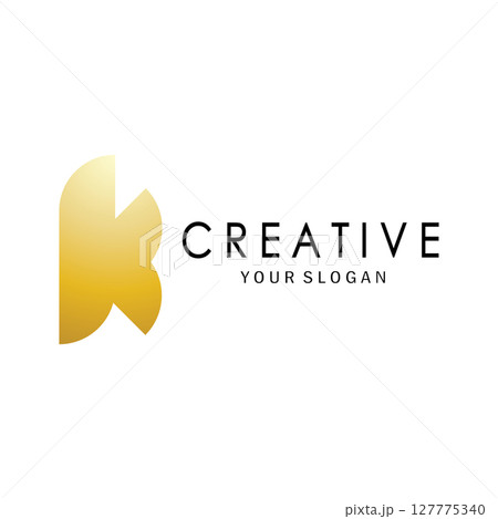 The letter K logo design is simple, elegant, modern, unique and luxurious. Logo for business cards, business, companies, fashion and brands, offices The letter K logo design is simple, elegant, modern, unique and luxurious. Logo for business cards, business, companies, fashion and brands, offices 127775340