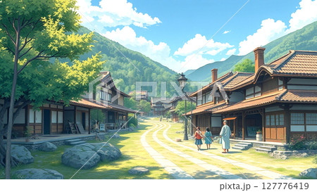 室町時代の豪商の家 127776419