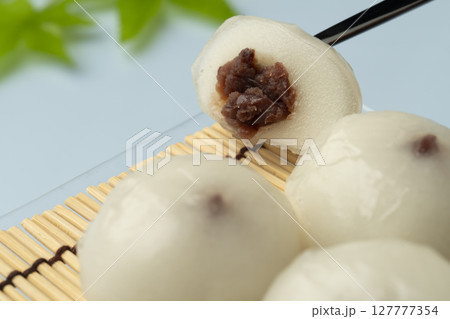 瑞々しい葛饅頭 瑞々しい水まんじゅう 瑞々しい葛饅頭 瑞々しい水まんじゅう 127777354