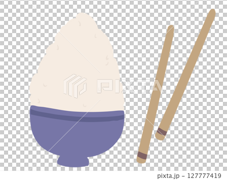 ごはん 主線なし 127777419