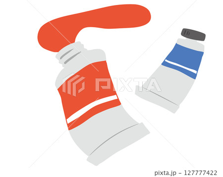 絵の具 主線なし 127777422