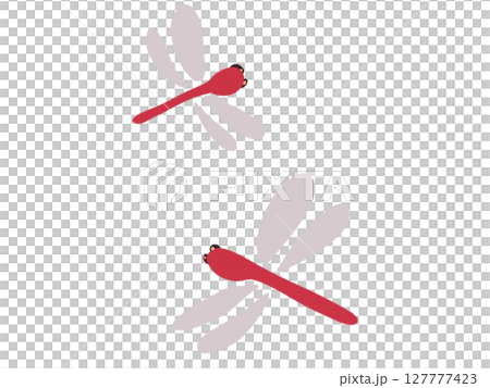 赤トンボ 主線なし 127777423