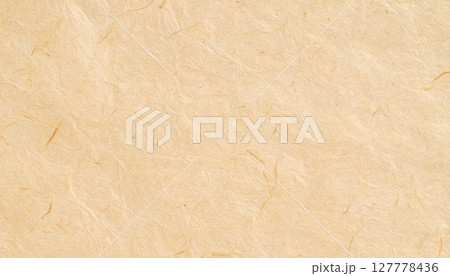 《AI画像》ベージュ色の和紙 《AI画像》ベージュ色の和紙 127778436