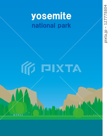 ヨセミテ国立公園　yosemite national park　カリフォルニア　california 127778804