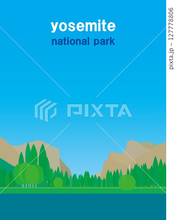ヨセミテ国立公園　yosemite national park　カリフォルニア　california 127778806