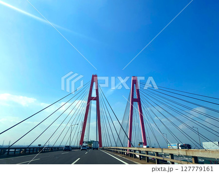 名古屋港 名港西大橋 名古屋港 名港西大橋 127779161