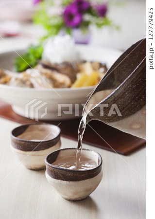 日本酒と鯛のあら煮 日本酒と鯛のあら煮 127779425