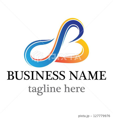 Letter B And Infinity Logo Letter B And Infinity Logo 127779976