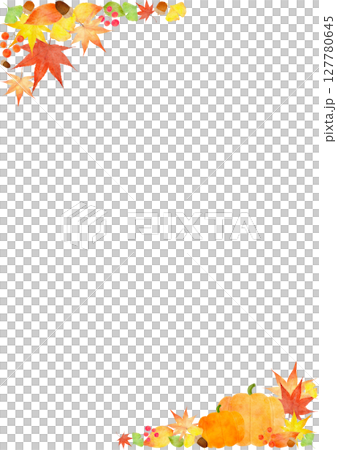 Acorns, ginkgo, maple leaves, autumn illustration Acorns, ginkgo, maple leaves, autumn illustration 127780645