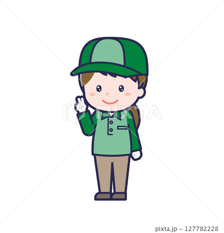 配達員／ななめ／女性 14 127782228