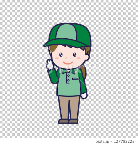 配達員／ななめ／女性 14 127782228