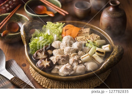 鶏だんご鍋 鶏だんご鍋 127782835