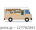キッチンカー_コーヒー_女性 127782891