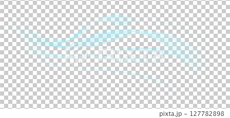 風の透過イラスト 風の透過イラスト 127782898