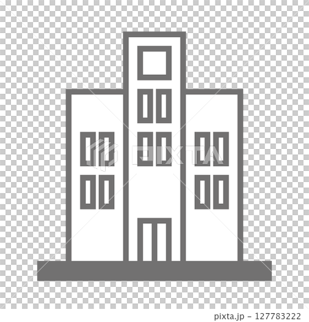 シンプルな学校のベクターアイコン_1 シンプルな学校のベクターアイコン_1 127783222