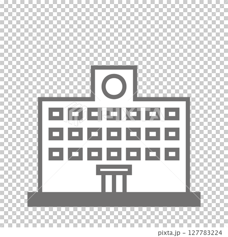 シンプルな学校のベクターアイコン_3 シンプルな学校のベクターアイコン_3 127783224