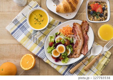 朝食イメージ 127783538