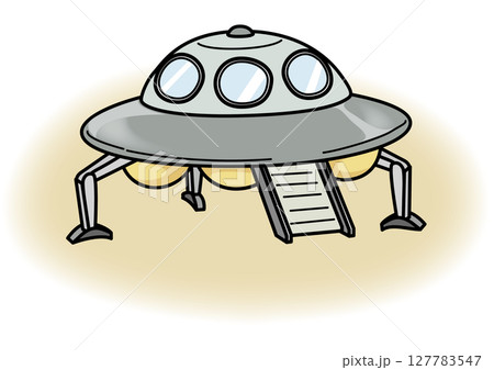 飛来したUFO着陸 127783547