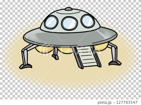 飛来したUFO着陸 127783547