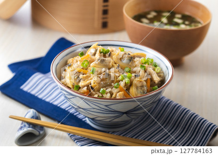 あさりの炊き込みご飯 127784163