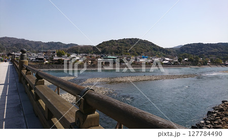 晴れた日の宇治川の眺め 晴れた日の宇治川の眺め 127784490
