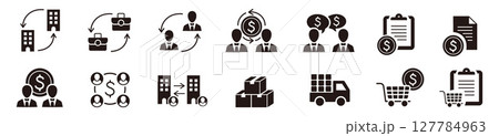 B2B アイコン 127784963