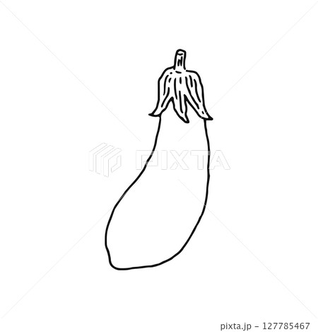 なす　線画 127785467