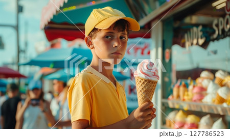 Teens take summer jobs like lifeguarding or selling ice cream for experience, money, and friendships. Teens take summer jobs like lifeguarding or selling ice cream for experience, money, and friendships. 127786523