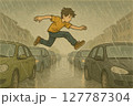 ストリートイラスト 127787304