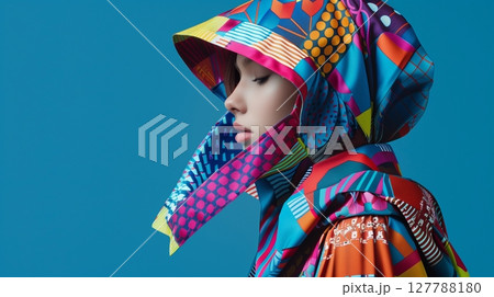 Pixel-inspired fashion merges video game aesthetics with modern apparel, creating eye-catching garments. 127788180