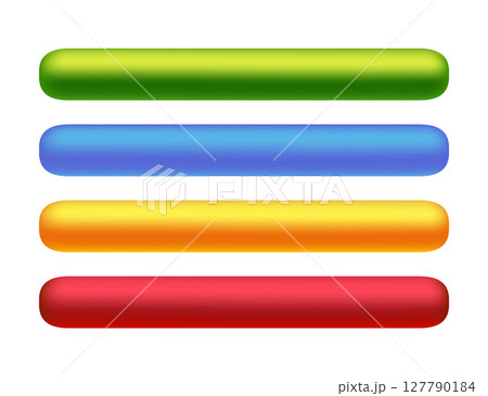 Wooden game button, menu interface made of wood textured boards with ropes and vines. ui or gui graphic design element. Isolated bar and key for app user panel, Cartoon 2d vector icon 127790184