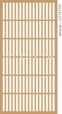 障子のイラスト、和風の建具09 127791703