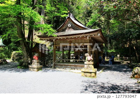 京都・鴨川の水源『貴船川』沿いに建つ… 貴船神社・奥宮 京都・鴨川の水源『貴船川』沿いに建つ… 貴船神社・奥宮 127793047
