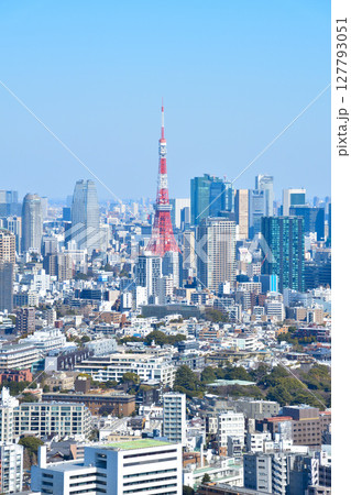 都市風景 東京 港区 都市風景 東京 港区 127793051