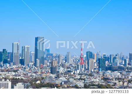 都市風景 東京 港区 都市風景 東京 港区 127793133
