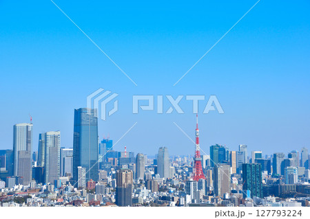 都市風景　東京　港区 127793224