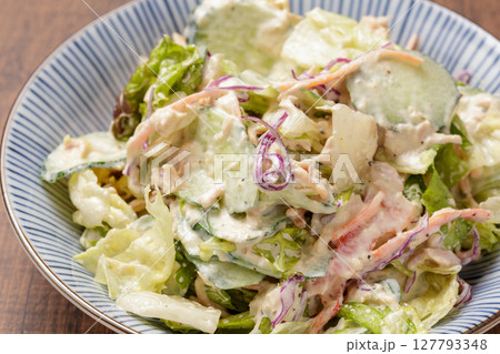 野菜のツナマヨ和え 127793348
