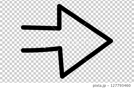 強調や進行を示す右矢印アイコン 127793460