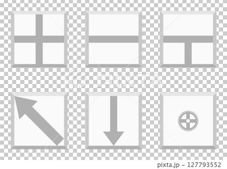 土地や敷地の境界部に目印を付ける測量杭 127793552