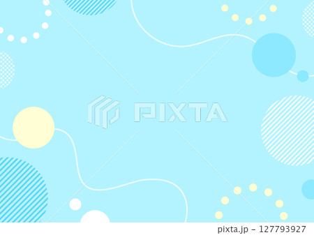 青と水色の水玉の背景に水玉模様の背景 青と水色の水玉の背景に水玉模様の背景 127793927