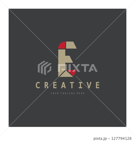 creative letter e logo design, for brand, startup, business, company, identity, application, vector creative letter e logo design, for brand, startup, business, company, identity, application, vector 127794126