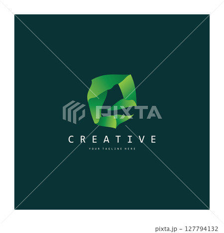 creative letter e logo design, for brand, startup, business, company, identity, application, vector 127794132