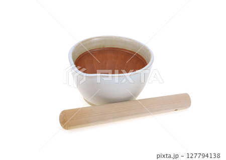 すり鉢とすりこぎ棒 すり鉢とすりこぎ棒 127794138