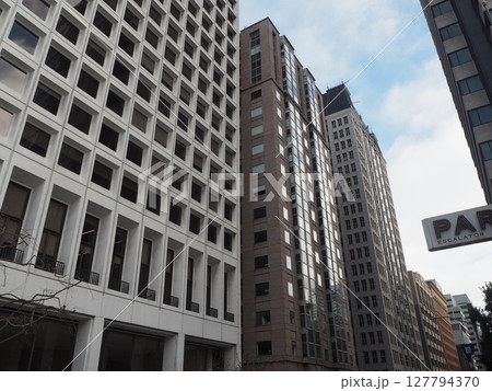 アメリカ屈指の観光都市　サンフランシスコダウンタウン 127794370