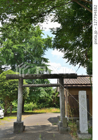 埼玉県行田市馬見塚の馬見塚神明社　 127794882