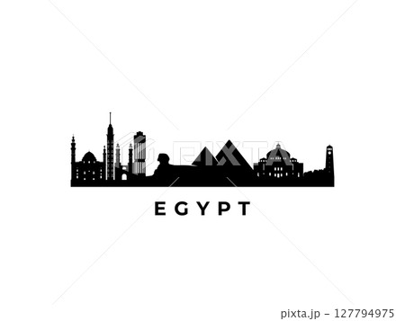 Vector Egypt skyline. Vector Egypt skyline. 127794975