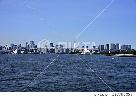 東京港風景~レインボーブリッジ~ 東京港風景~レインボーブリッジ~ 127795053