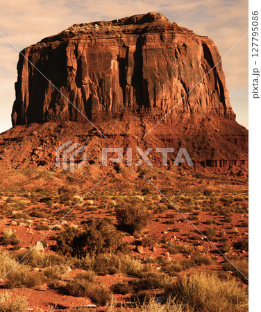 Winter Monument Valley Arizona USA Navajo Nation Winter Monument Valley Arizona USA Navajo Nation 127795086