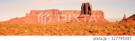 Panorama Winter Monument Valley Arizona USA Navajo Nation Panorama Winter Monument Valley Arizona USA Navajo Nation 127795087